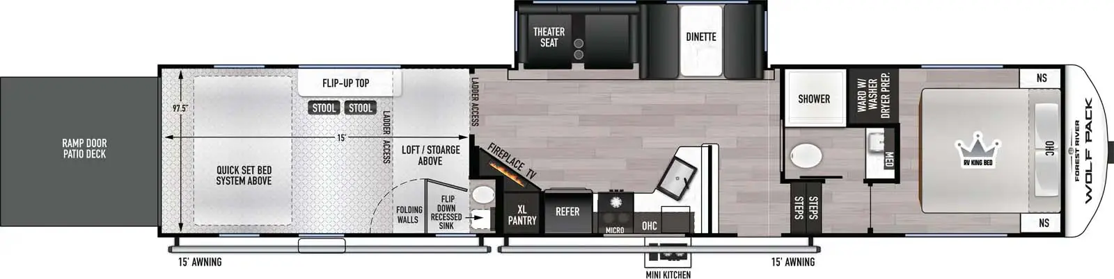 352PACK15 Floorplan Image